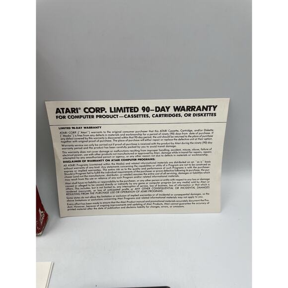 Q Bert Atari 2600 Complete Set In Original Red Label Box W/ Manual - Picture 3 of 10